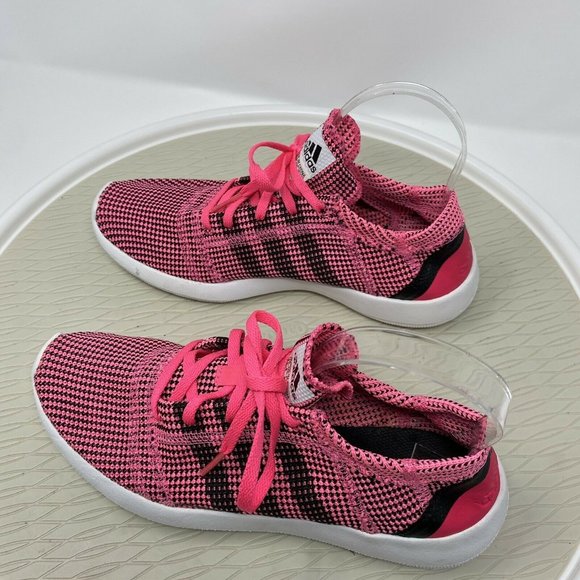 Adidas Women Element Refine Tricot Pink Running Shoes 7.5 Trainers M18917 - Picture 6 of 12
